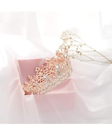 Sunolga Rhinestone Vintage Tiara for Women - Bridal Queen Costume Crown - Buy Online on GoSupps.com