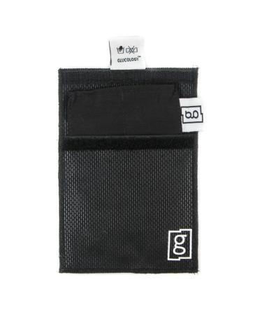 Glucology Insulin Cooling Wallet Pouch | No Ice Pack or Batteries Needed | New Innovative Technology | Perfect for Travel | Medium Vial Pouch (Black)
