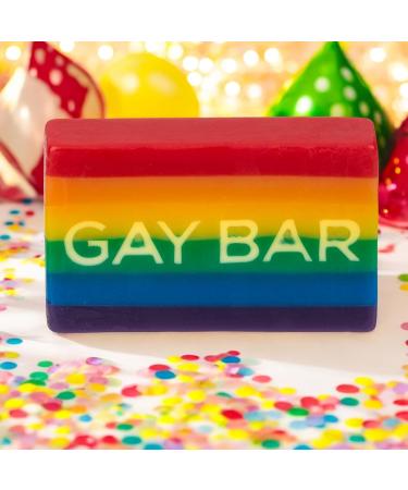  MIJOMA MIJOMA Fun Soap Approx 150g - Fun Soap with Intense Scent - Perfect for Care Bathroom and Parties (Lavender (Gay Bar)) - Buy Online on GoSupps.com