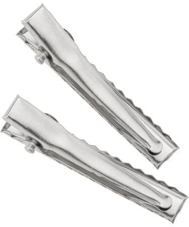 ZOENHOU 300 Pieces 45mm Crocodile Hair Clips Metal Alligator Hair Clips Hair Sectioning Clips Single Prong Hairpins Barrette Curl Clips for Hair Styling DIY Bows Silver - Buy Online on GoSupps.com
