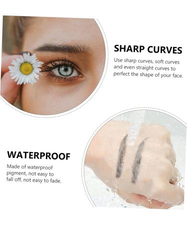 MAGICLULU 30 Sheets Imitation Eco Eyebrow Sticker Ladies Brow 3d Eyebrow Lines Transfer Stickers Cosmetic - Buy Online on GoSupps.com