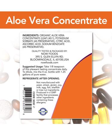 Now Foods Aloe Vera Concentrate 3-Pack - 4 fl oz | Natural Wellness - Buy Online on GoSupps.com