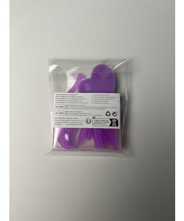 PERMANIA 16 Piece Lash Lift Rods 3 in 1 Reusable Soft Eyelash Perm Curler for Lash Lift Kit with Silicone Plate Suitable for All Eye Shapes DIY (Purple) - Buy Online on GoSupps.com