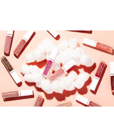 wet n wild Liquid Lipstick Cloud Pout Marshmallow Pink Cotton Candy Skies | Matte Lip Cream Mousse with Argan Oil & Vitamin E | 0.1 Fl Oz - Buy Online on GoSupps.com