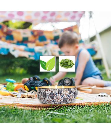 McNory Citronella Candle - 100% Soy Wax Scented Tin Candle 425g for Outdoor & Indoor Use - Perfect for Garden Repellent - Buy Online on GoSupps.com