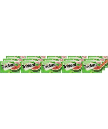Trident Watermelon Twist Sugar Free Gum 18 Sticks 15 Count 1 lb - Buy Online on GoSupps.com