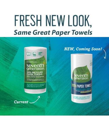 Seventh Generation 100% Recycled Paper Towels, 2-Ply, 24 Rolls - Eco-Friendly & Sustainable - Buy Online on GoSupps.com