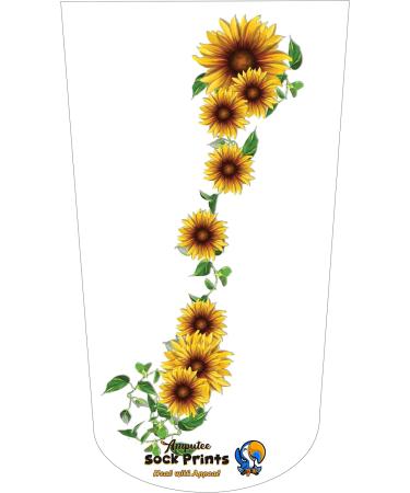 Sunflower Bunch V2 3Ply Amputee Stump Sock - Comfortable & Durable - Buy Online on GoSupps.com