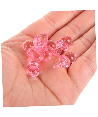 100 Pieces Baby Pacifiers - Blue/Shiny Baby Shower Toys | DIY Accessories & Acrylic Chupones - Pack of 1 - Buy Online on GoSupps.com