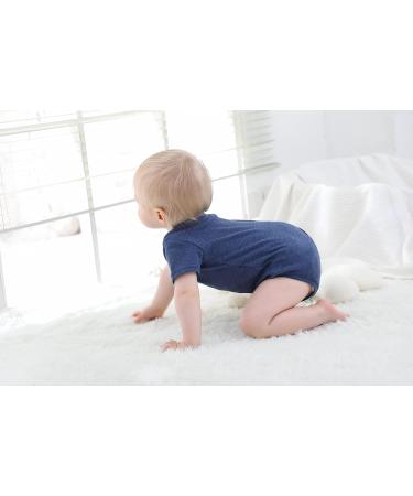 MAMIMAKA Baby Bodysuits & Pants Set - Short Sleeve Onesies for Boys & Girls (6-9 Months) - Buy Online on GoSupps.com