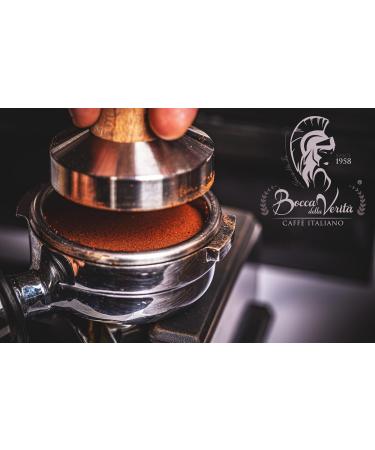 BOCCA DELLA VERITA - AMO ROMA GOURMET 50A/50R Italian ground coffee in 250 gram bag with protection valve - Buy Online on GoSupps.com