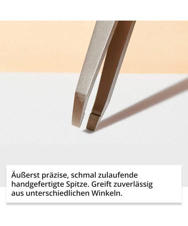 Rubis Universal Eyebrow Tweezers - Straight Tip Pink | Perfect for Plucking Eyebrows | International Shipping - Buy Online on GoSupps.com