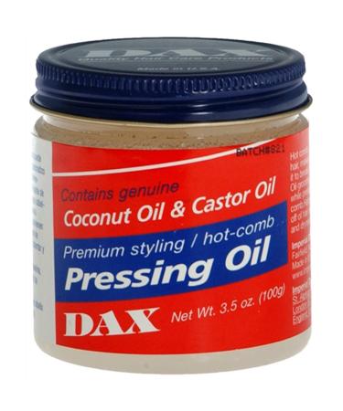 Dax pomades Pressing Oil  3.5 Ounce 3.5 Ounce (Pack of 1)