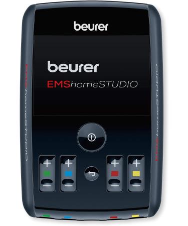 Beurer EM 95 EMS Muscle Stimulation Device | High-End Home Training with App & Virtual Coach - Cuffs & Electrodes Included - Buy Online on GoSupps.com