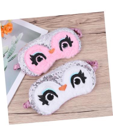 Healeved Eye Patch Travel Eye Mask Eye Mask for Travel Eyeshadow Plush Eye Mask Penguin Eye Mask Soft Plush Owl Sleeping Winter Warm Eye Mask Penguin Blindfold Cute Cold Eye Mask Child - Buy Online on GoSupps.com