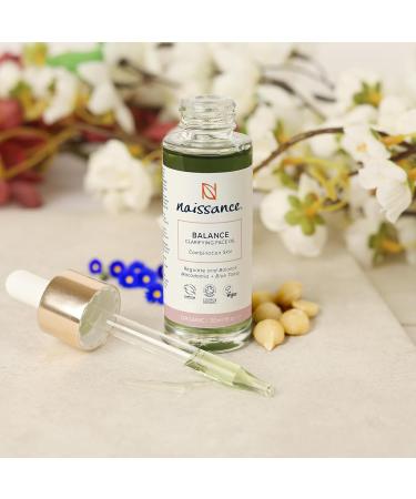 Naissance Balance Face Oil 30ml | Clarifying Serum for Combination & Oily Skin with Macadamia & Blue Tansy - Buy Online on GoSupps.com