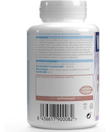 WELLNESS OPTI - Multivitamin and mineral complex - 250 tablets - For everyday well-being - Vitality and nutritional balance in one step - Buy Online on GoSupps.com