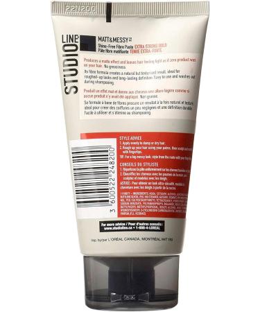 L Or al Paris Studio Line Matt & Messy Shine-Free Paste Extra Strong Hold Matt Finish 150ml - Buy Online on GoSupps.com