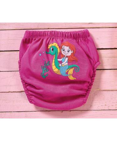 Ozyol Trainer Trousers for Droplet Training - 6 Pack Reusable Learning Diapers for Girls | Toilet Training Essentials - Buy Online on GoSupps.com