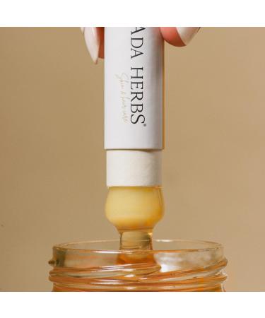 Organic Vegan Lip Balm Honey - Natural Moisturizing Lip Balm with Jojoba Oil & Cocoa Butter - Hydrating Nourishing Lip Care - 0.35 oz Honey Kiss - Buy Online on GoSupps.com