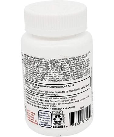 Equate Men's One Daily Multivitamin - 100 Tablets | Men's Health Formula - Buy Online on GoSupps.com