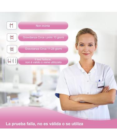 Fastep Ultra Sensitive Early Pregnancy Test - 10 Miu/ml Detect Pregnancy in 3 Minutes - 10 Pack - Buy Online on GoSupps.com