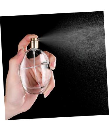 Ipetboom 1pc Spray Perfume Bottle Clear Spray Bottle Mini Perfume Bottle Clear Container with Lid Spray Mist Bottle Refillable Mist Container Perfume Container Portable Crystal Bottle Glass - Buy Online on GoSupps.com