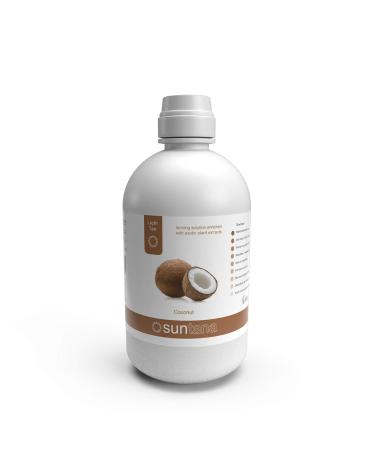Suntana Spray tan Coconut Fragranced Sunless Spray Tanning Solution  Light Tan  8% DHA - 32oz (1 Litre)