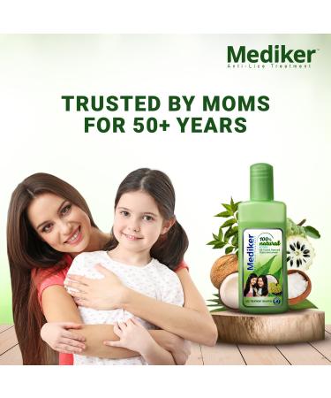 Mediker Natural Anti-Lice Treatment Shampoo 50ml - 1 Pack (Ship from India) - Buy Online on GoSupps.com