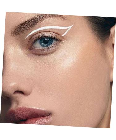 Housoutil 5pcs White Lying Silkworm Pen Eyeshadow Stick Eye Makeup Tools Eye Shadow Makeup Cosmetics Matte Set - Buy Online on GoSupps.com