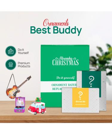Do-it-Yourself Screwdriver & Battery Replacement Kit for Hallmark Keepsake Ornaments | 18 LR41 18 LR44 | Bonus Christmas Ornaments QSB6066 - Buy Online on GoSupps.com