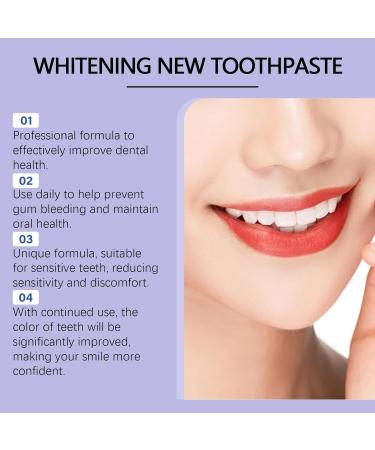 Oral Care Toothpaste Gentle Cleaning Yellow Teeth Stains Odor Freshening Toothpaste - Buy Online on GoSupps.com