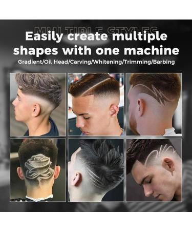 Buy ENSSU Professional Hair Clippers for Men | Cordless Barber Clippers with Adjustable Blades & LED Display | Ideal for Home & Professional Use - Buy Online on GoSupps.com
