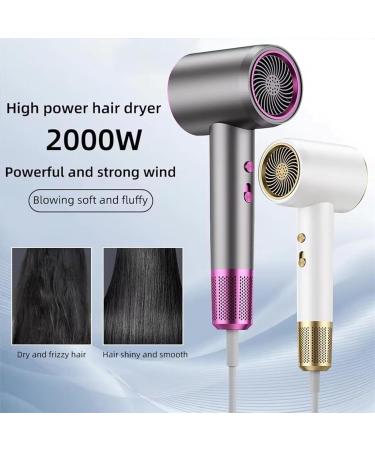 Numoya Hair Dryer Numoya Jetspeed Hair Dryer Blow Dryer with Diffuser for Curly Hair 2000w Adjustable Speed Numoya Jet Speed High-Speed Hair Dryer Travel Size Eliminates Frizz(White) - Buy Online on GoSupps.com