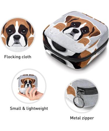 GIAPB Period Bag - Boxer Dog Color 1941 | Sanitary Napkin Storage & Travel Makeup Pouch - Buy Online on GoSupps.com