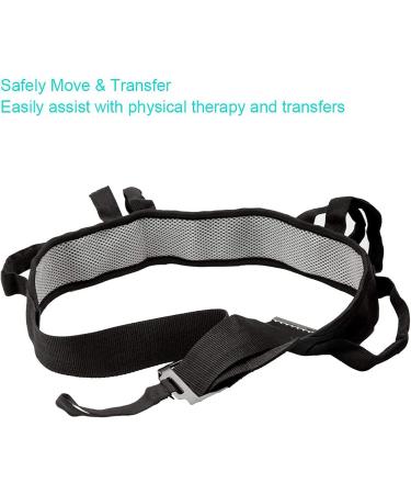 ZZBB Lift Belt for Elderly Transfer Belt with Handles Medical Nursing Safety Gait Assist Device Standing Aids & Supports - Quick Release Metal Buckle - Buy Online on GoSupps.com