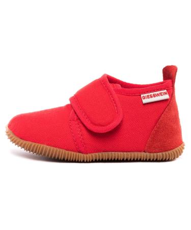Giesswein Unisex Kid's Strass - Slim Fit High Slippers 2 UK Child Red