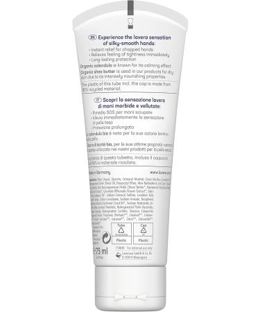 Lavera Repair Hand Cream - Organic Vegan Natural Cosmetics with Calendula & Shea Butter - 75ml - Buy Online on GoSupps.com