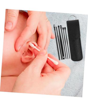 FRCOLOR 4-Piece Wear-Resistant Ear Cleaning Tool Set - Portable Ear Wax Remover & Practical Ear Picker for Home Use - Buy Online on GoSupps.com