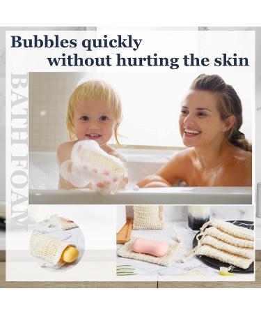 Cunhill Soap Saver Bag - Exfoliating Sisal Pouch for Bath and Shower (50 Pack) - Buy Online on GoSupps.com