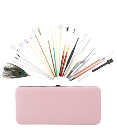 Cherry Powder Ear Wax Removal Tool Set - 23 Piece Spiral Ear Pick Kit for Ear Care and Protection - Buy Online on GoSupps.com