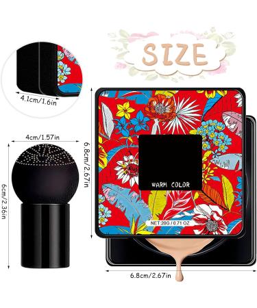  Leonshco Pilzkopf Air Cushion CC Foundation Long Lasting Foundation Makeup Removal Resistant and Uniform with Facial Blemish Lightening for All Skin Types 20g - Buy Online on GoSupps.com