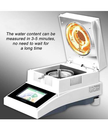Grain Moisture Tester Smart Grain Moisture Meter for Grains Wheat Maize (Corn) Coffee Cocoa Bean Flaxseed Soybean Rice Almonds Peanut Sesame Sorghum 100g/1mg - Buy Online on GoSupps.com
