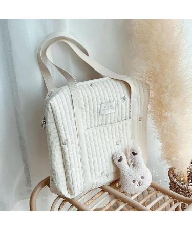 Shop Moxeupon Embroidery Baby Wrap Pocket - Multifunctional Portable Stroller & Large Capacity Cotton Diaper Bag - Buy Online on GoSupps.com