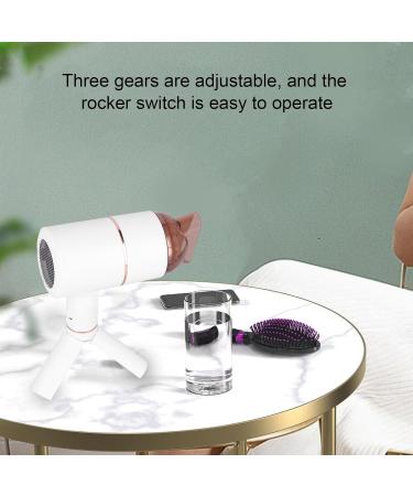 Foldable Travel Hair Dryer 3 Gear 1000W Travel Blow Dryer Temperature Control for Travel Salon(US Plug 110V) - Buy Online on GoSupps.com