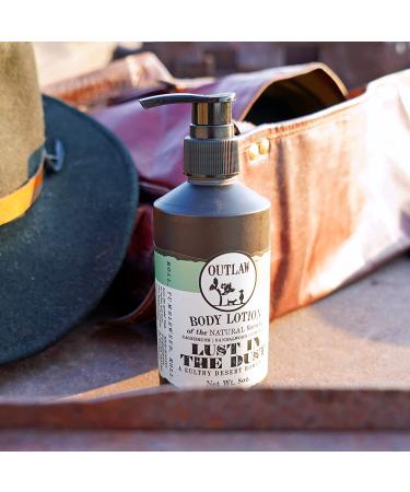 Lust In The Dust Natural Lotion - Desert Romance Blend - 8 fl. oz. - Outlaw - Buy Online on GoSupps.com