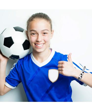 Soccer Hair Accessories Set - 24 Piece Elastic Hair Ties & Scrunchies for Women and Girls - Buy Online on GoSupps.com