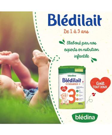 Bl dina Bl dilait Growth 3+ Milk Powder for Baby 3 x 900 g - Buy Online on GoSupps.com