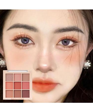 Eyeshadow Makeup Palette Professional Eyeshadow Makeup 9 Colours | Shimmer Glitter Make Up Palette for Women and Girls - Buy Online on GoSupps.com