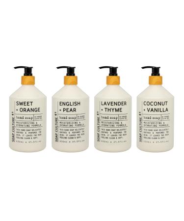 Home & Body Company Soap Culture 41 Hand Soap Collection 21.5 fl oz x 4